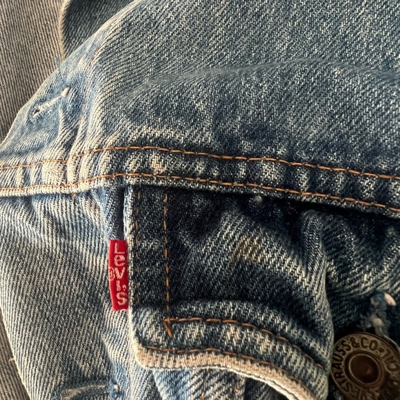 Oversize Levi trucker jean jacket vintage - Picture 5 of 6